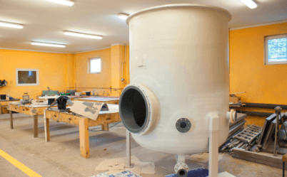 Виробництво резервуарів, контейнерів, ванн, труб, димоходів та інших компонентів установок.